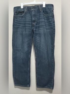 Levis 559 Jeans Mens Relaxed Straight Blue Denim, Size W38/L30